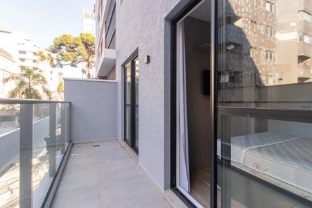 Apartamento para alugar com 27m², 1 quarto e sem vagaVaranda