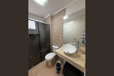 Banheiro  de apartamento à venda com 3 quartos, 104m² em Centro, São Bernardo do Campo