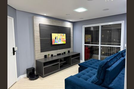 Sala  de apartamento à venda com 3 quartos, 104m² em Centro, São Bernardo do Campo