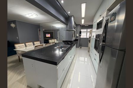 Cozinha de apartamento à venda com 3 quartos, 104m² em Centro, São Bernardo do Campo