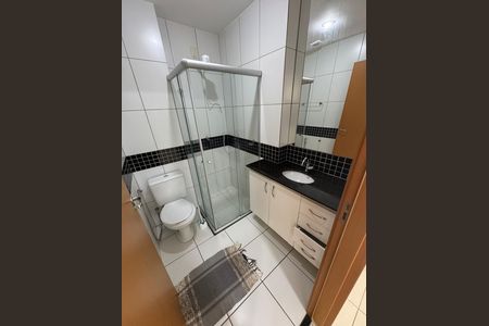Banheiro da Suíte de apartamento para alugar com 1 quarto, 31m² em Águas Claras, Brasília