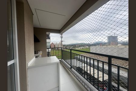 Varanda da Sala de apartamento à venda com 3 quartos, 109m² em Centro Comercial Jubran, Barueri