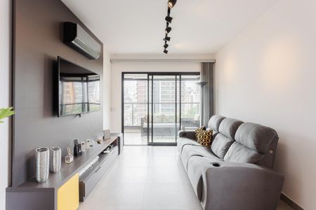 Sala de apartamento para alugar com 2 quartos, 66m² em Pinheiros, São Paulo