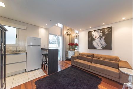 Sala de apartamento para alugar com 1 quarto, 46m² em Itaim Bibi, São Paulo