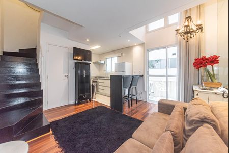 Sala de apartamento para alugar com 1 quarto, 46m² em Itaim Bibi, São Paulo