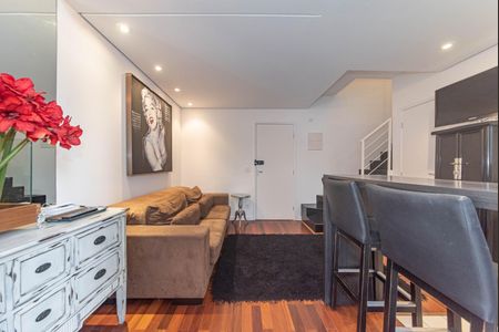 Sala de apartamento para alugar com 1 quarto, 46m² em Itaim Bibi, São Paulo