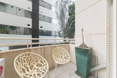 Sala - Varanda de apartamento para alugar com 1 quarto, 46m² em Itaim Bibi, São Paulo