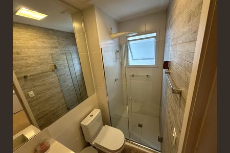 Apartamento para alugar com 108m², 3 quartos e 2 vagas Apartamento para alugar com 108m², 3 quartos e 2 vagasBanheiro da Suíte 1