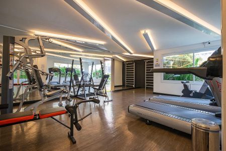 Apartamento para alugar com 30m², 1 quarto e 1 vaga Apartamento para alugar com 30m², 1 quarto e 1 vagaAcademia
