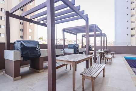 Apartamento à venda com 37m², 2 quartos e sem vagaÁrea comum - Churrasqueira