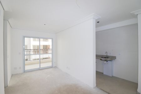 Sala/Cozinha/Área de Serviço de apartamento à venda com 2 quartos, 59m² em Vila Bandeirantes, São Paulo
