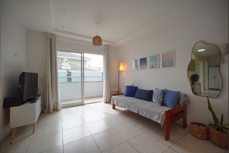 Sala de apartamento para alugar com 1 quarto, 64m² em Ingleses Norte, Florianópolis