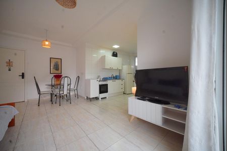 Sala de apartamento para alugar com 1 quarto, 64m² em Ingleses Norte, Florianópolis