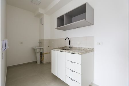 Cozinha de apartamento para alugar com 2 quartos, 37m² em Vila Andrade, São Paulo