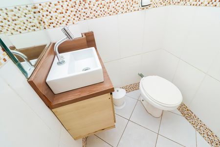 Casa para alugar com 60m², 1 quarto e sem vagaLavabo