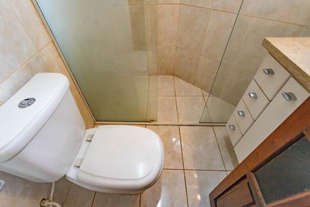 Banheiro da suíte  de casa à venda com 3 quartos, 90m² em Vila Santa Luzia, São Bernardo do Campo