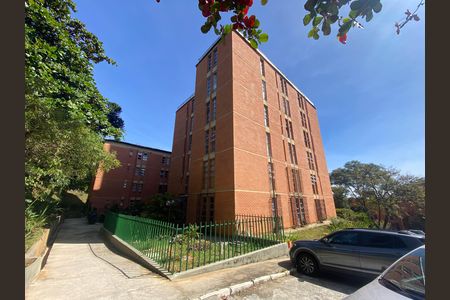 Área comum  - Fachada do bloco de apartamento à venda com 3 quartos, 82m² em Havaí, Belo Horizonte