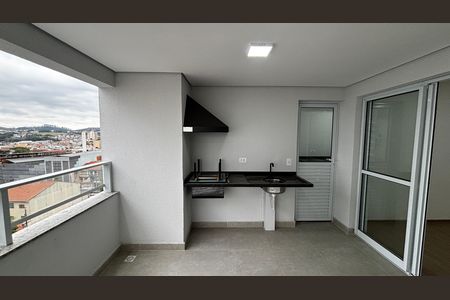 Sala - Sala de Jantar Varanda de apartamento para alugar com 2 quartos, 86m² em Vila Leopoldina, Santo André