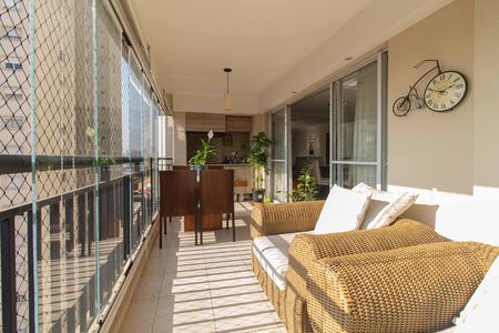 Varanda da Sala de apartamento à venda com 3 quartos, 146m² em Ipiranga, São Paulo