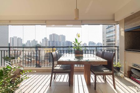 Varanda da Sala de apartamento à venda com 3 quartos, 146m² em Ipiranga, São Paulo