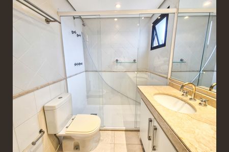 Apartamento para alugar com 165m², 3 quartos e 3 vagasBanheiro da Suíte 1