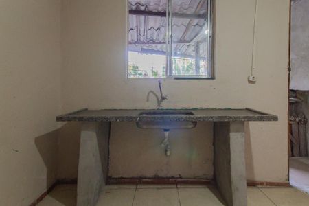 Cozinha de casa para alugar com 1 quarto, 50m² em Chácara São Lucido, Mauá