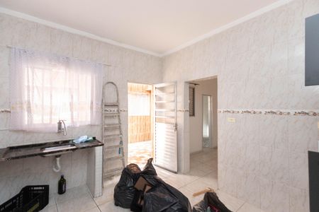 Cozinha  de casa para alugar com 1 quarto, 45m² em Vila Sabrina, São Paulo