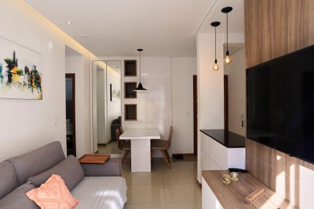 Sala de apartamento à venda com 2 quartos, 78m² em Nova Vista, Belo Horizonte