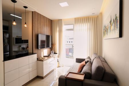 Sala de apartamento à venda com 2 quartos, 78m² em Nova Vista, Belo Horizonte
