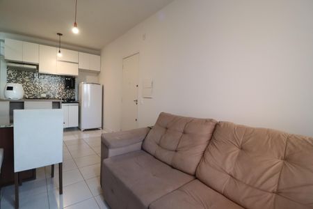 Sala de apartamento para alugar com 2 quartos, 55m² em Novo Mundo, Uberlândia
