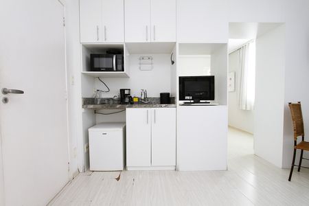 Studio à venda com 45m², 1 quarto e 1 vagaKitnet