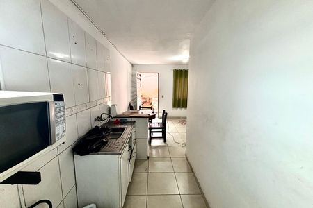 Cozinha de casa para alugar com 1 quarto, 55m² em Jardim Nordeste, São Paulo