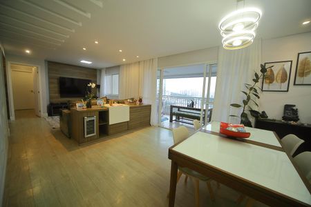 Sala de apartamento à venda com 3 quartos, 123m² em Centro, São Bernardo do Campo
