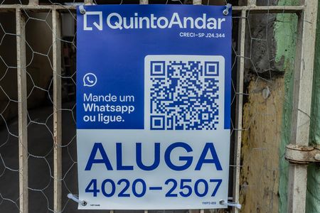 Casa para alugar com 45m², 1 quarto e 1 vaga Casa para alugar com 45m², 1 quarto e 1 vagaPlaca