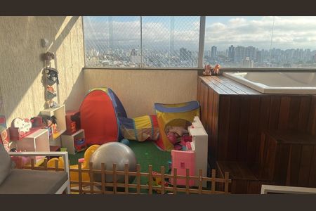 Varanda de apartamento à venda com 2 quartos, 100m² em Parque das Nações, Santo André