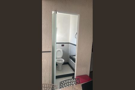 Banheiro de apartamento à venda com 2 quartos, 100m² em Parque das Nações, Santo André