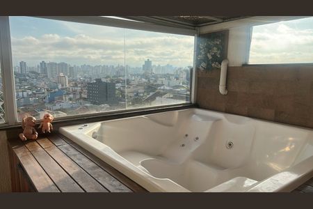 Varanda de apartamento à venda com 2 quartos, 100m² em Parque das Nações, Santo André