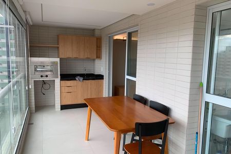Varanda da Sala de apartamento para alugar com 2 quartos, 103m² em Aparecida, Santos