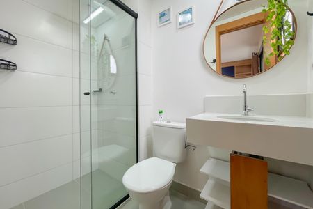 Apartamento para alugar com 24m², 1 quarto e 1 vaga Apartamento para alugar com 24m², 1 quarto e 1 vagaBanheiro