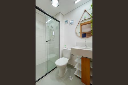 Apartamento para alugar com 24m², 1 quarto e 1 vaga Apartamento para alugar com 24m², 1 quarto e 1 vagaBanheiro