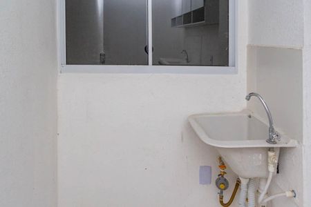 Área de serviço de apartamento à venda com 2 quartos, 45m² em Jardim Egle, São Paulo