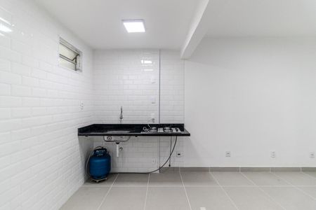 Cozinha de apartamento para alugar com 2 quartos, 55m² em Barra Funda, São Paulo