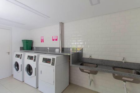 Área Comum - Lavanderia de apartamento à venda com 1 quarto, 25m² em Vila Ré, São Paulo
