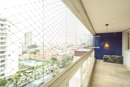 Varanda de apartamento à venda com 3 quartos, 106m² em Vila Gomes Cardim, São Paulo