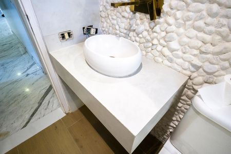 Banheiro social de apartamento à venda com 3 quartos, 106m² em Vila Gomes Cardim, São Paulo