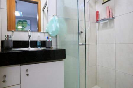 Banheiro da Suíte de apartamento à venda com 3 quartos, 110m² em Renascença, Belo Horizonte