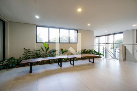 Apartamento para alugar com 124m², 2 quartos e 2 vagas Apartamento para alugar com 124m², 2 quartos e 2 vagasHall social