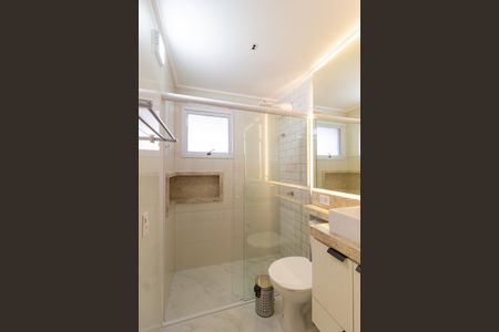 Casa para alugar com 80m², 2 quartos e 1 vaga Casa para alugar com 80m², 2 quartos e 1 vagaBanheiro da suíte