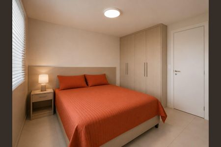 Quarto 2 de apartamento para alugar com 2 quartos, 40m² em Santa Fe, Gravataí