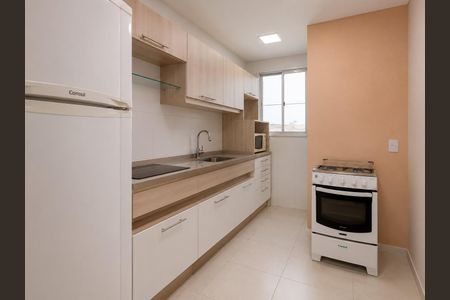 Cozinha de apartamento para alugar com 2 quartos, 40m² em Santa Fe, Gravataí